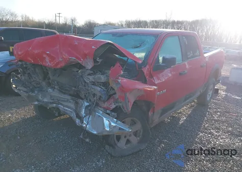 2010 Dodge Ram 1500 Slt/Sport/Trx из США, поврежденный, VIN 1D7RV1CP4AS203055